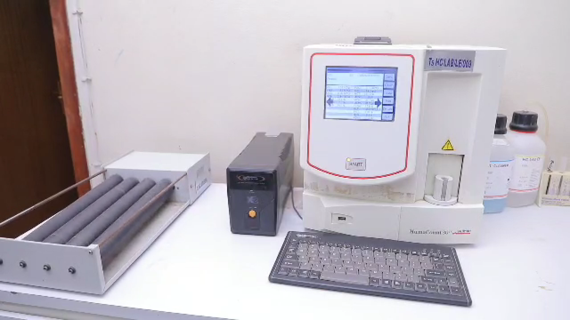 Tsigereda clinic CBC machine
